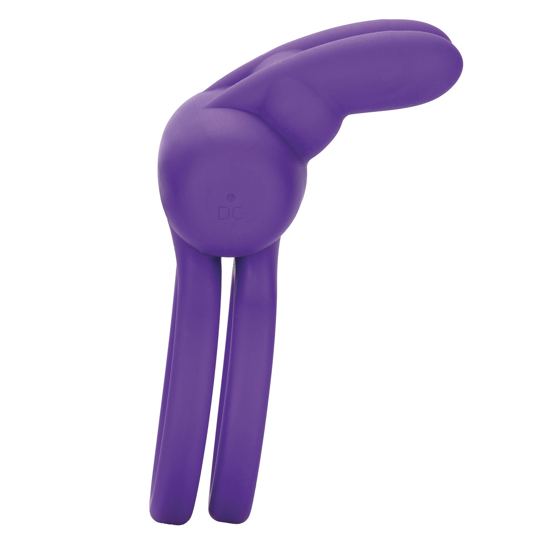 Adam & Eve Silicone Rechargeable Rockin' Rabbit Enhancer side shot
