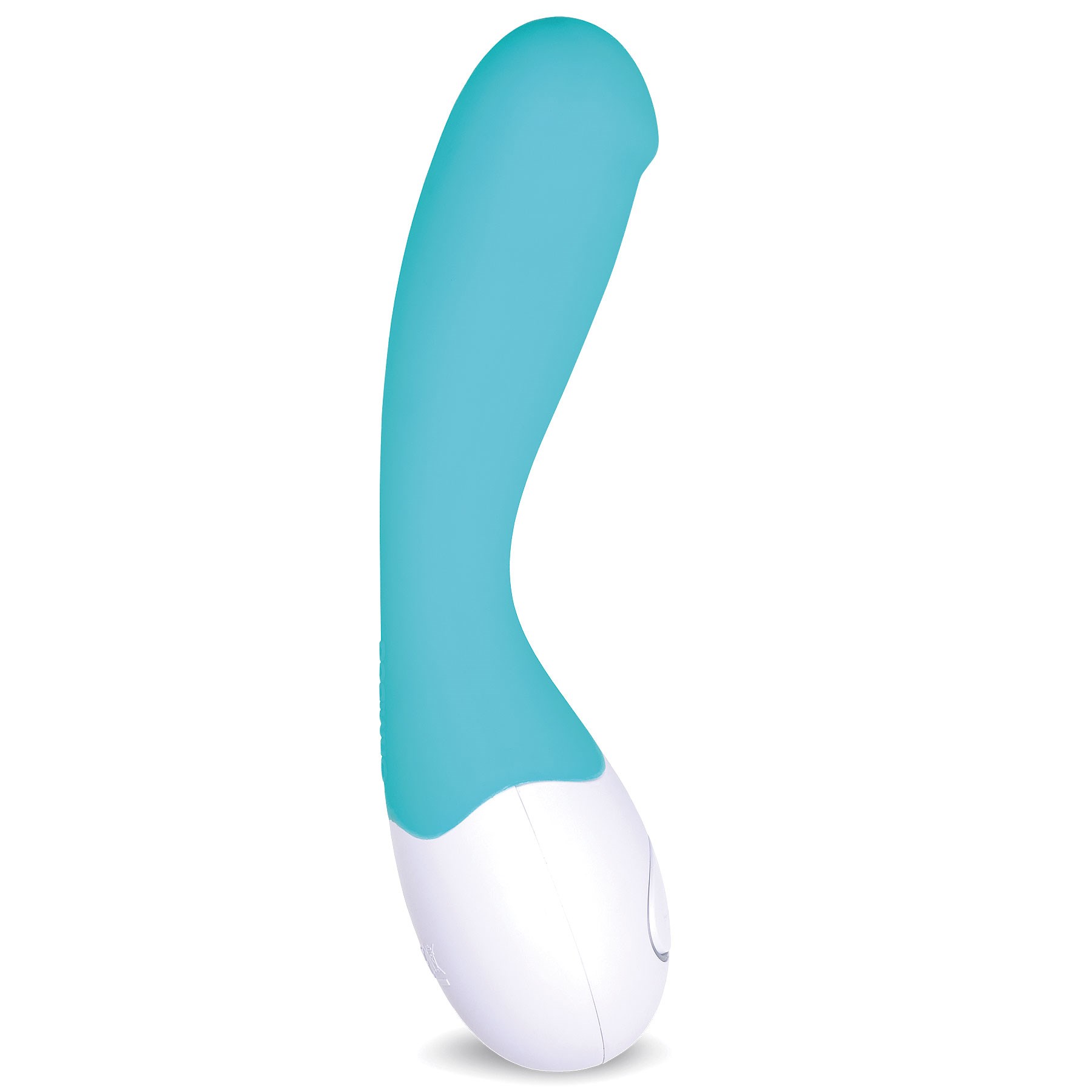 OhMiBod Lovelife Cuddle G-Spot Massager right facing standing up - Truquoise