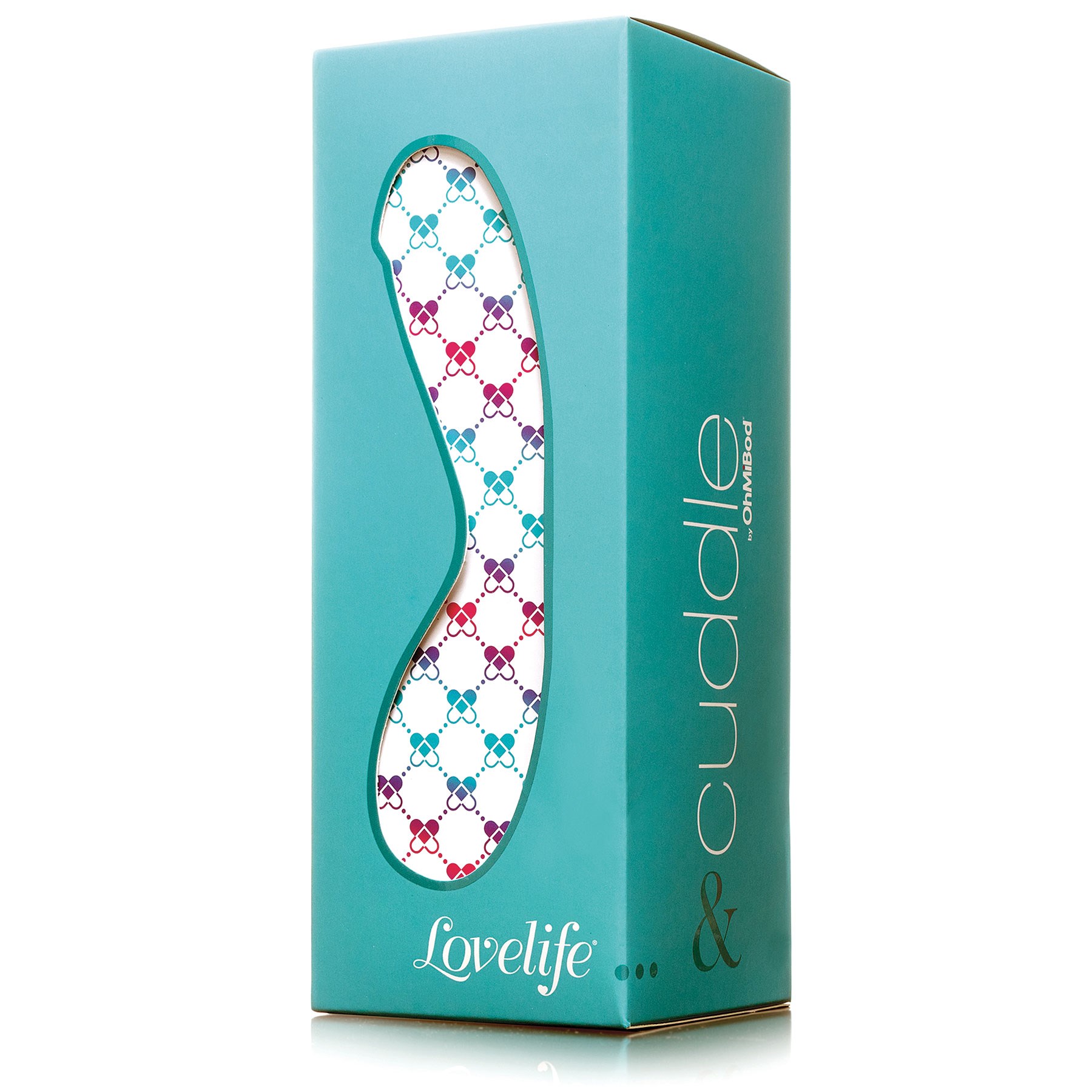OhMiBod Lovelife Cuddle G-Spot Massager box - Turquoise