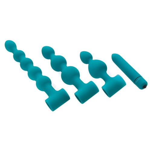Vibrating Bumpy Bead Set 3 bead sticks and vibrator insert