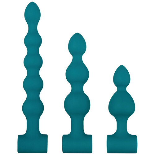 Vibrating Bumpy Bead Set 3 bead sticks standing upright