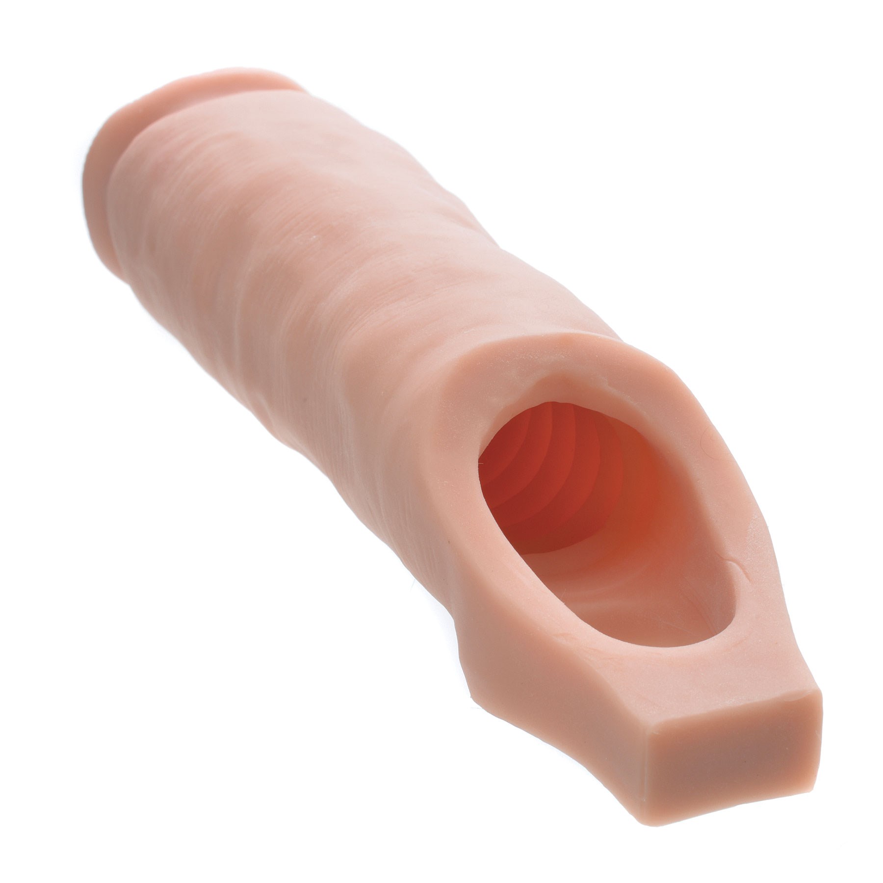 Performance 11.5 Inch Penis Extender close up of open end