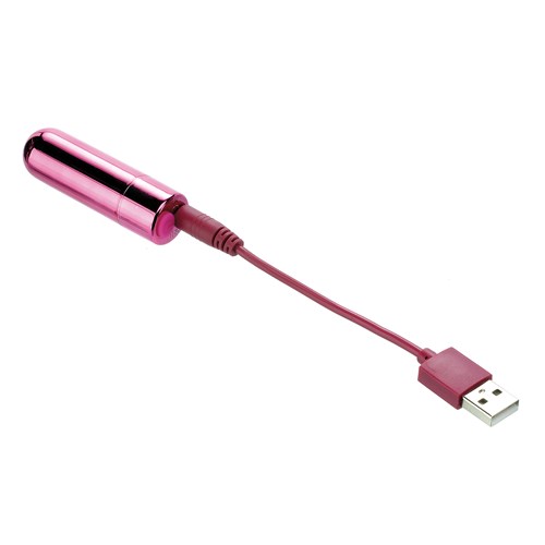 Rechargeable Power Bullet pink with charger cord