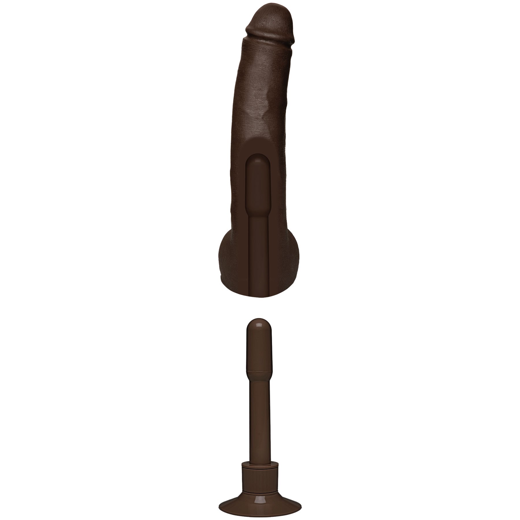 Safaree Samuels Anaconda Ultraskyn 12" Vibrating Dildo with vac-u-lock base