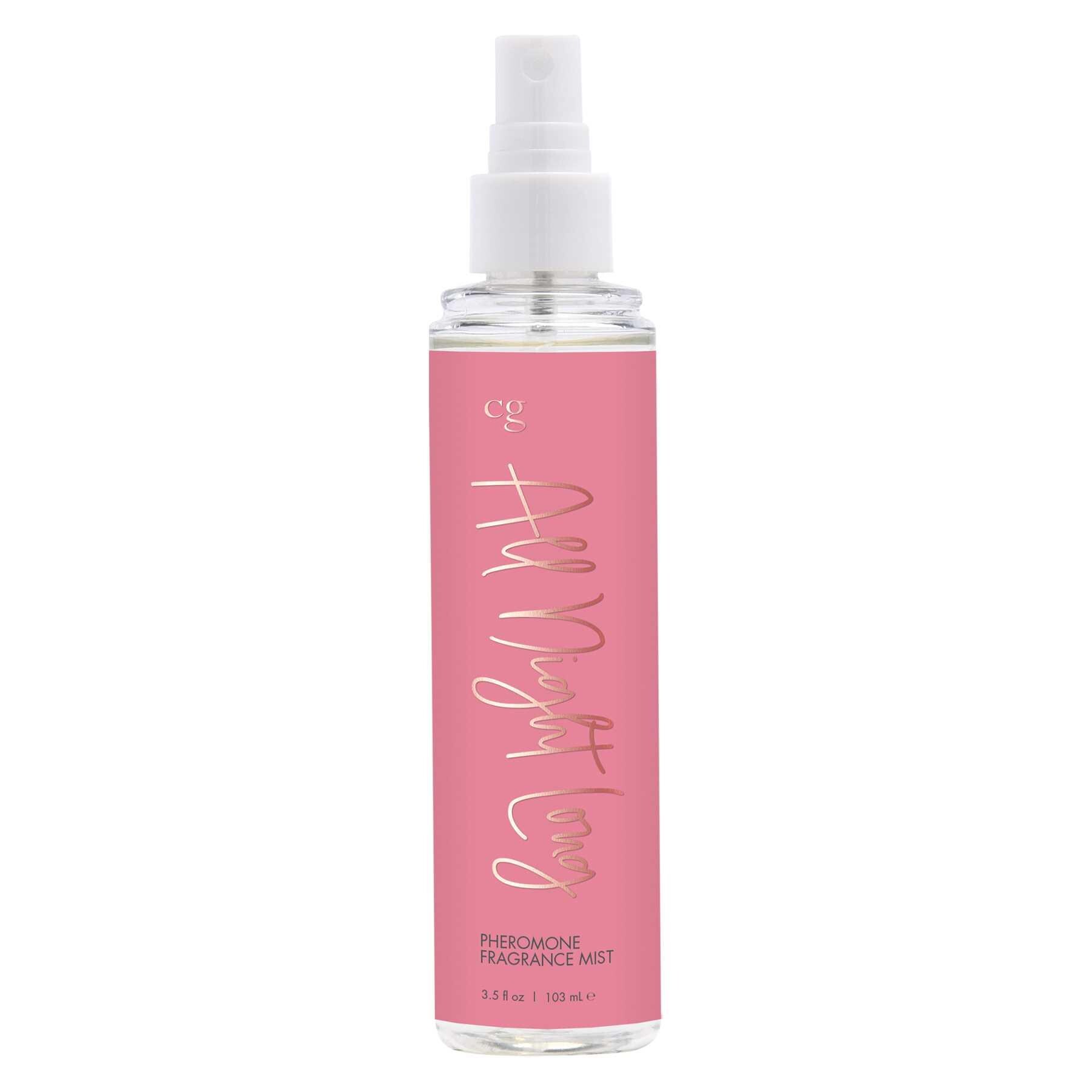 All Night Long Pheromones Body Mist cap removed