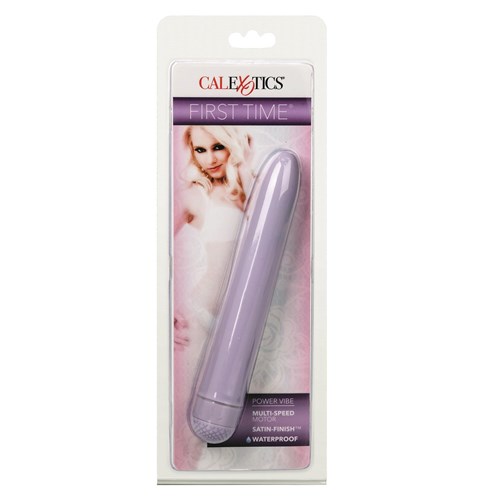 First Time Slimline Power Vibrator Package Shot