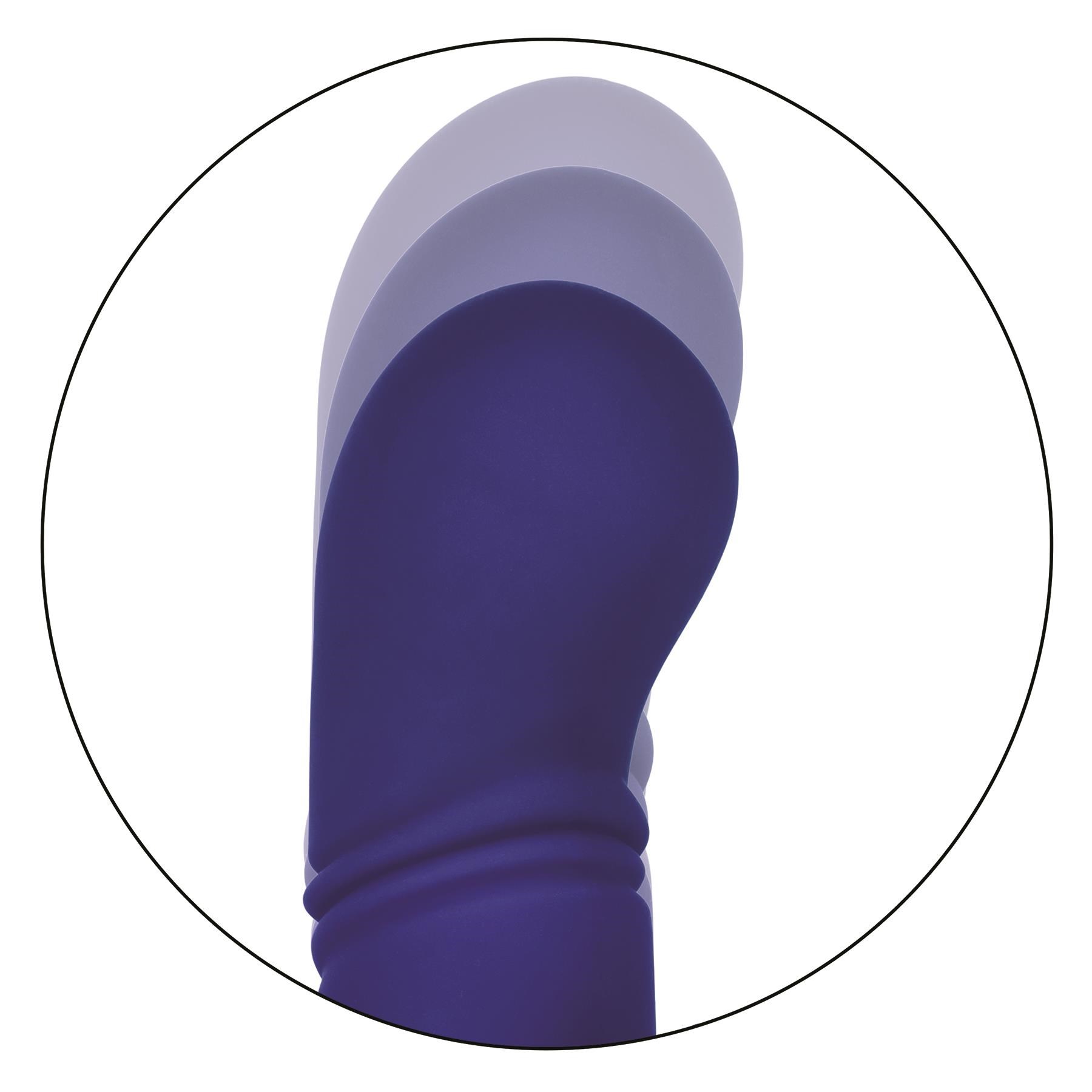 Jack Rabbit Signature Rechargeable Heated Thrusting Rabbit Close Up of Vibrating Tip