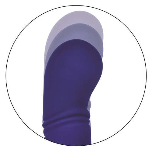 Jack Rabbit Signature Rechargeable Heated Thrusting Rabbit Close Up of Vibrating Tip