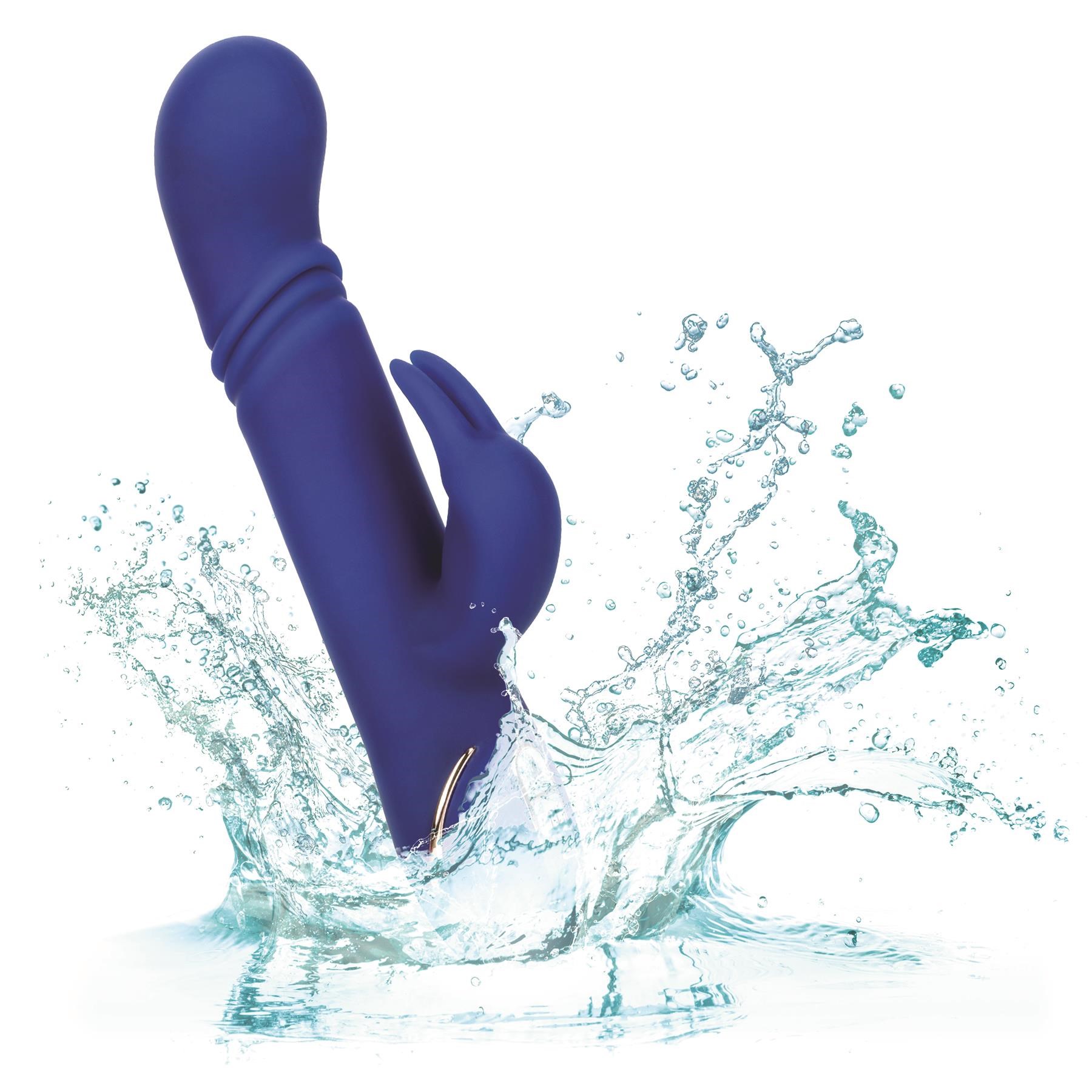 Jack Rabbit Signature Rechargeable Heated Thrusting Rabbit Water Shot