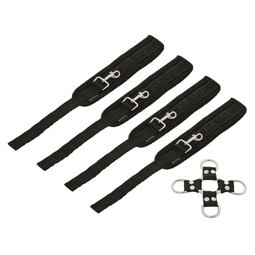 Hot Tie & Cuff Set Cuffs Front