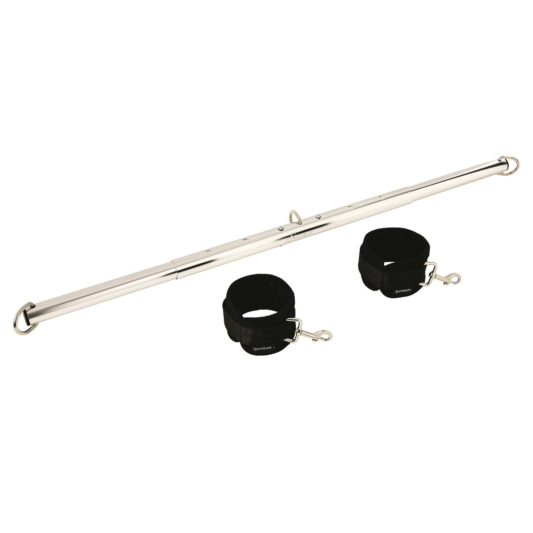 Sportsheets Expandable Spreader Bar & Cuff Set Product Shot #1
