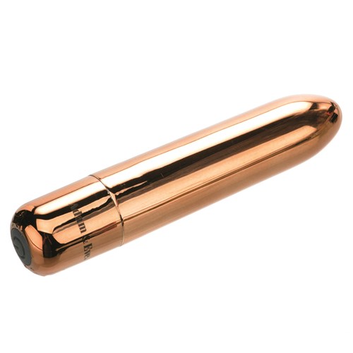 Eve's Copper Cutie Rechargeable Bullet Product Shot at Angle