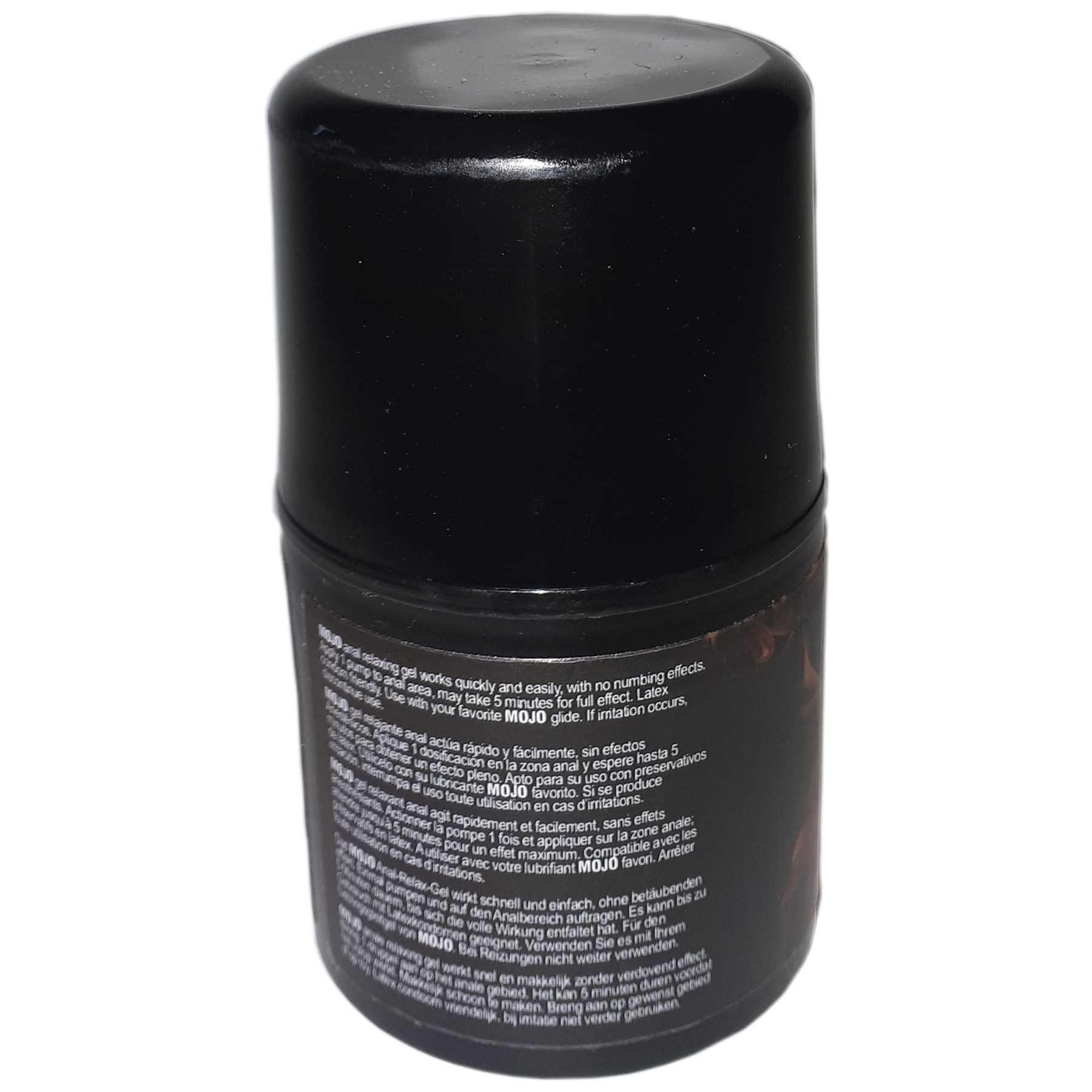 Mojo Natural anal relaxing gel side