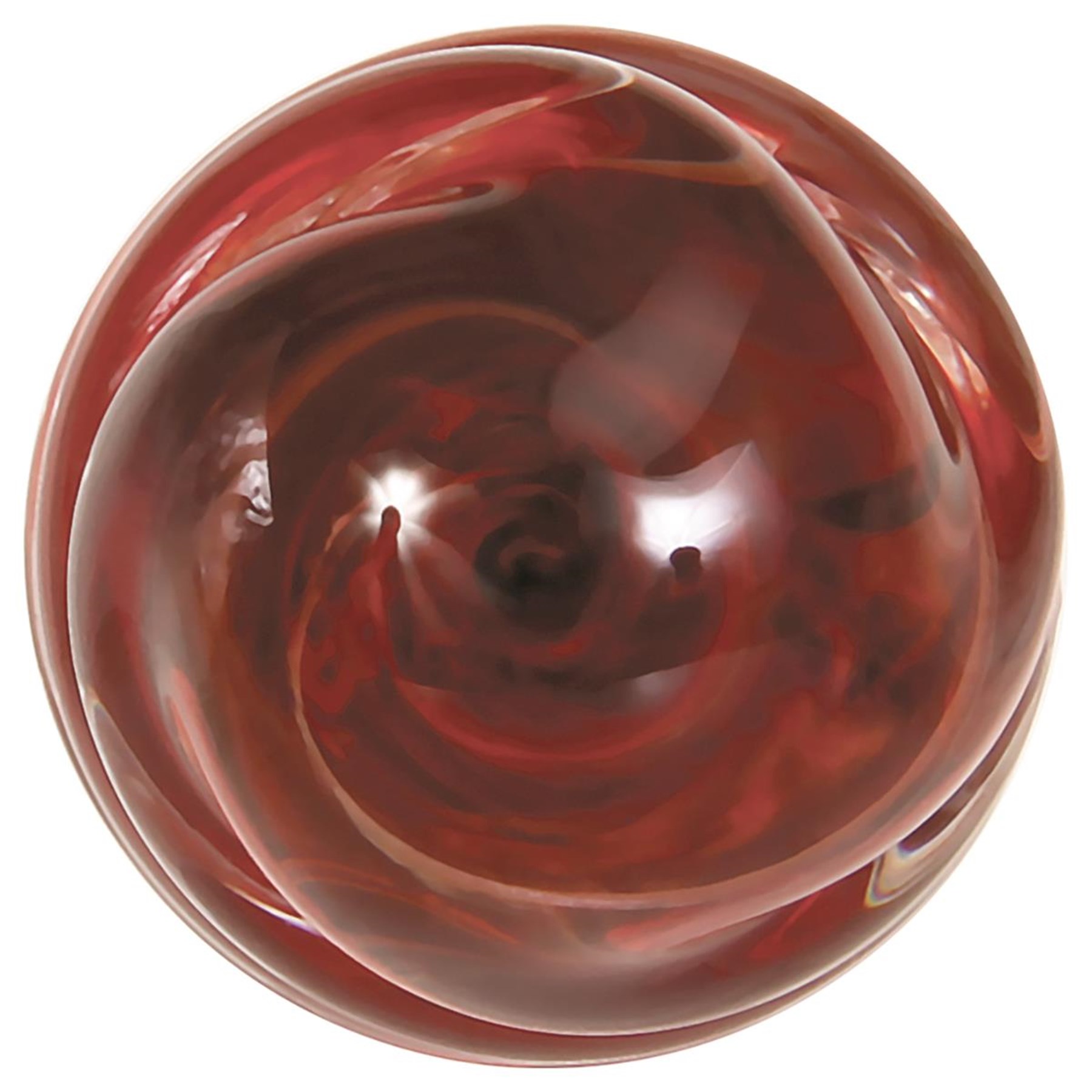 Eve's Sweetheart Swirl Glass Dildo Packaging Shot