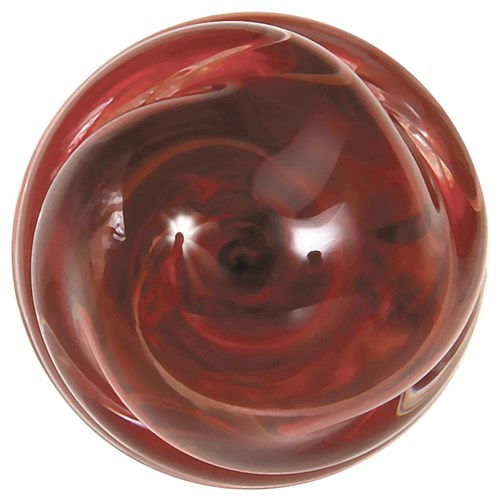 Eve's Sweetheart Swirl Glass Dildo Packaging Shot
