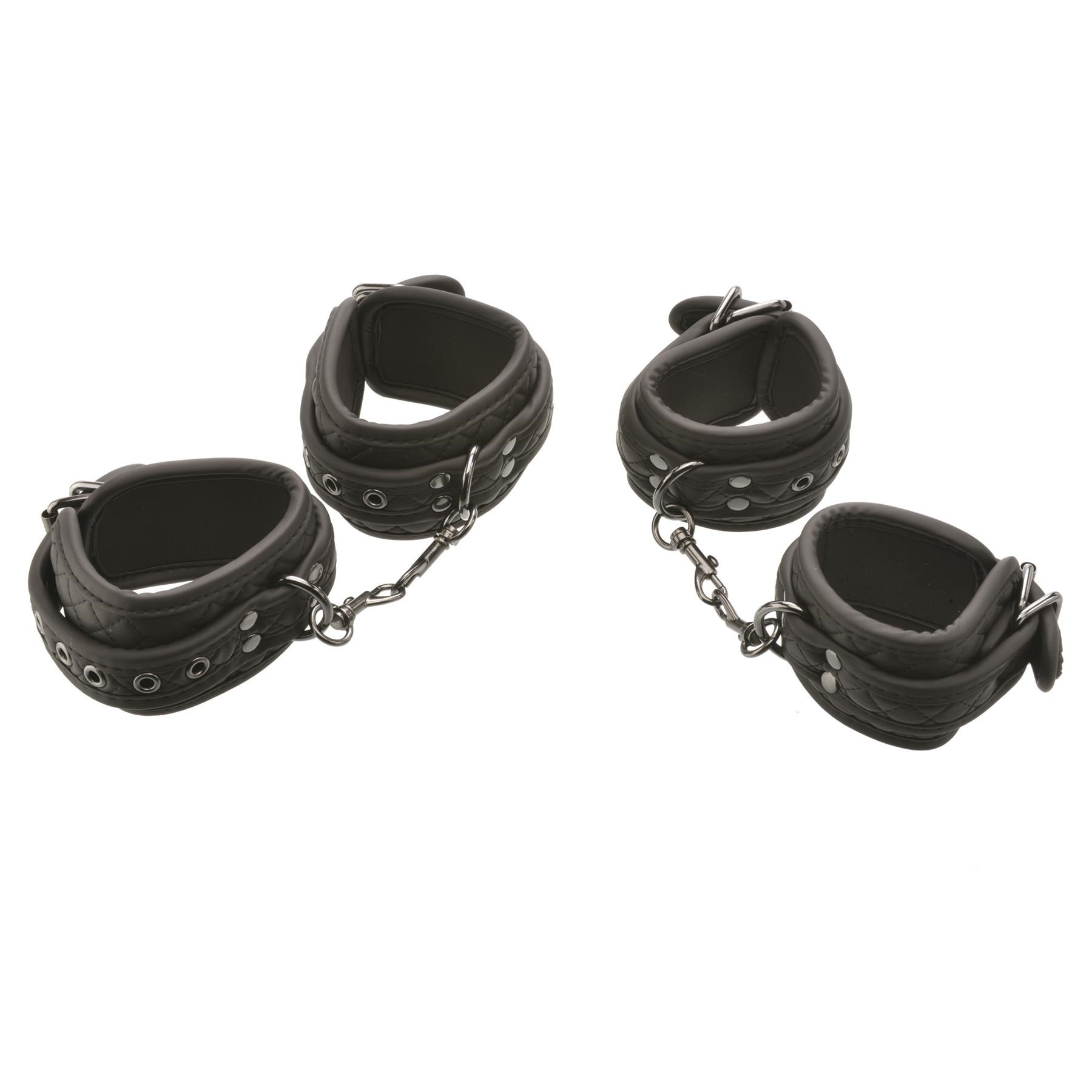 Eve's Fetish Dreams Beginner Bondage Set Wrist and Ankle Cuffs