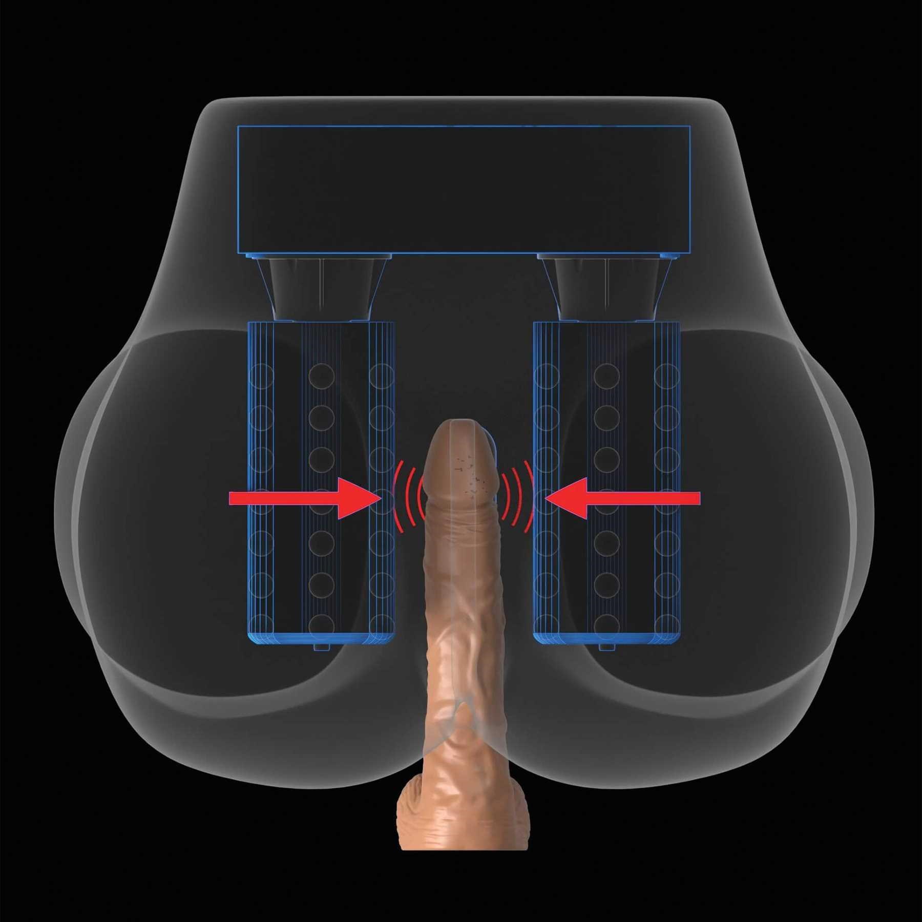 milky me silly mega masturbator top view diagram