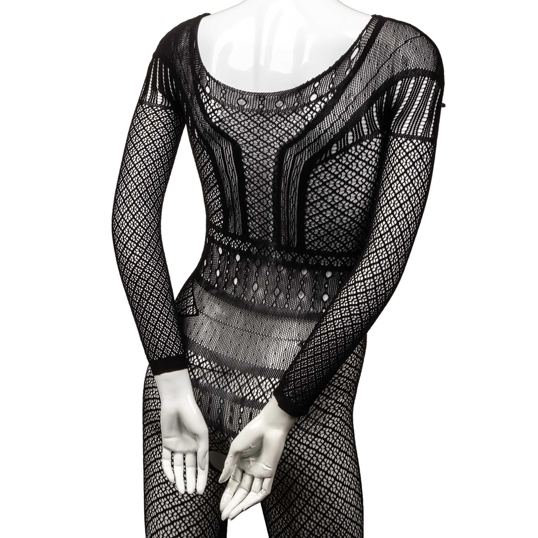 E570 Scandal full length bodystocking manq back