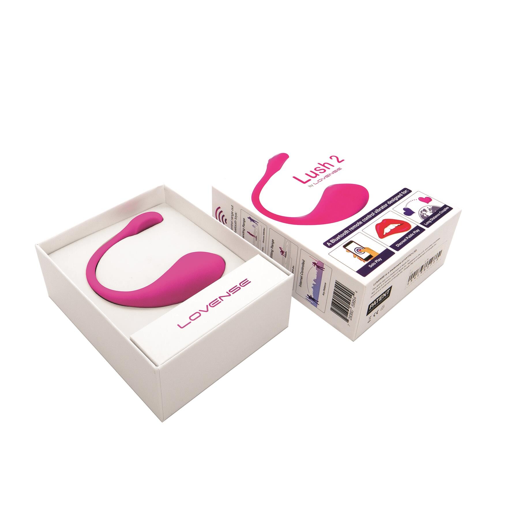 Lovense Lush 2 Bluetooth Bullet Vibrator Open Package Shot