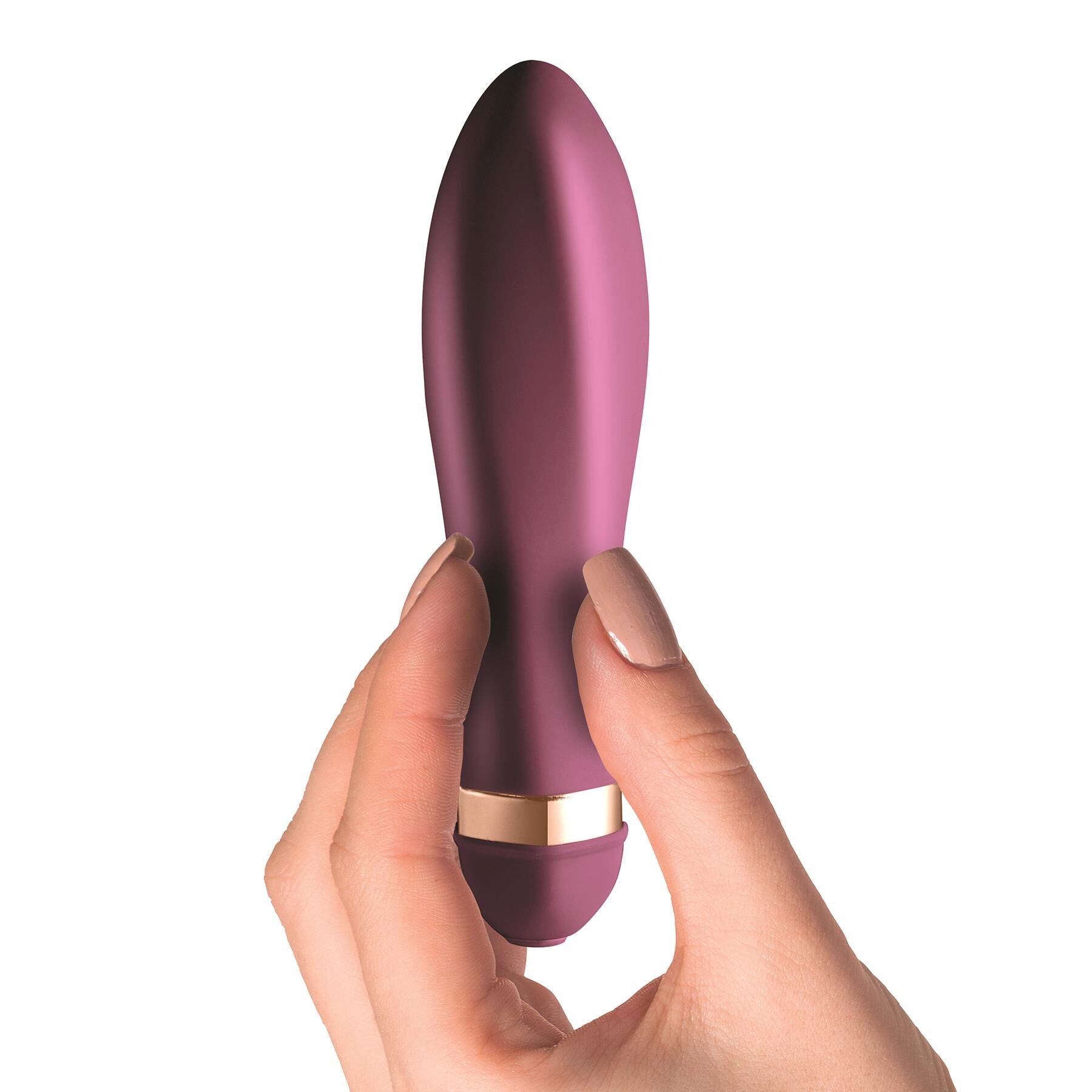 Climaximum Desire Couples Vibrator Kit - Vibrator Hand Shot to Show Size