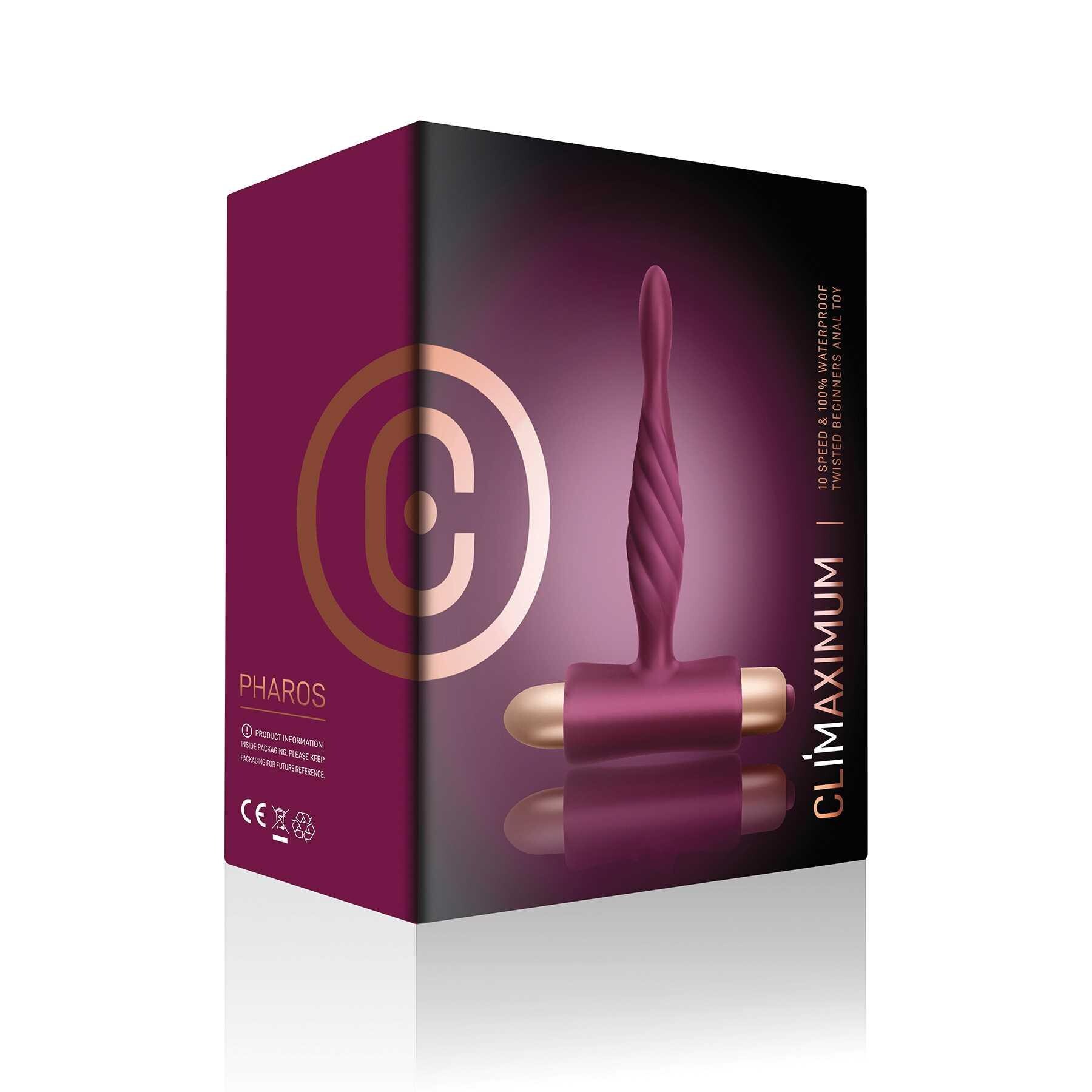 Climaximum Pharos box packaging