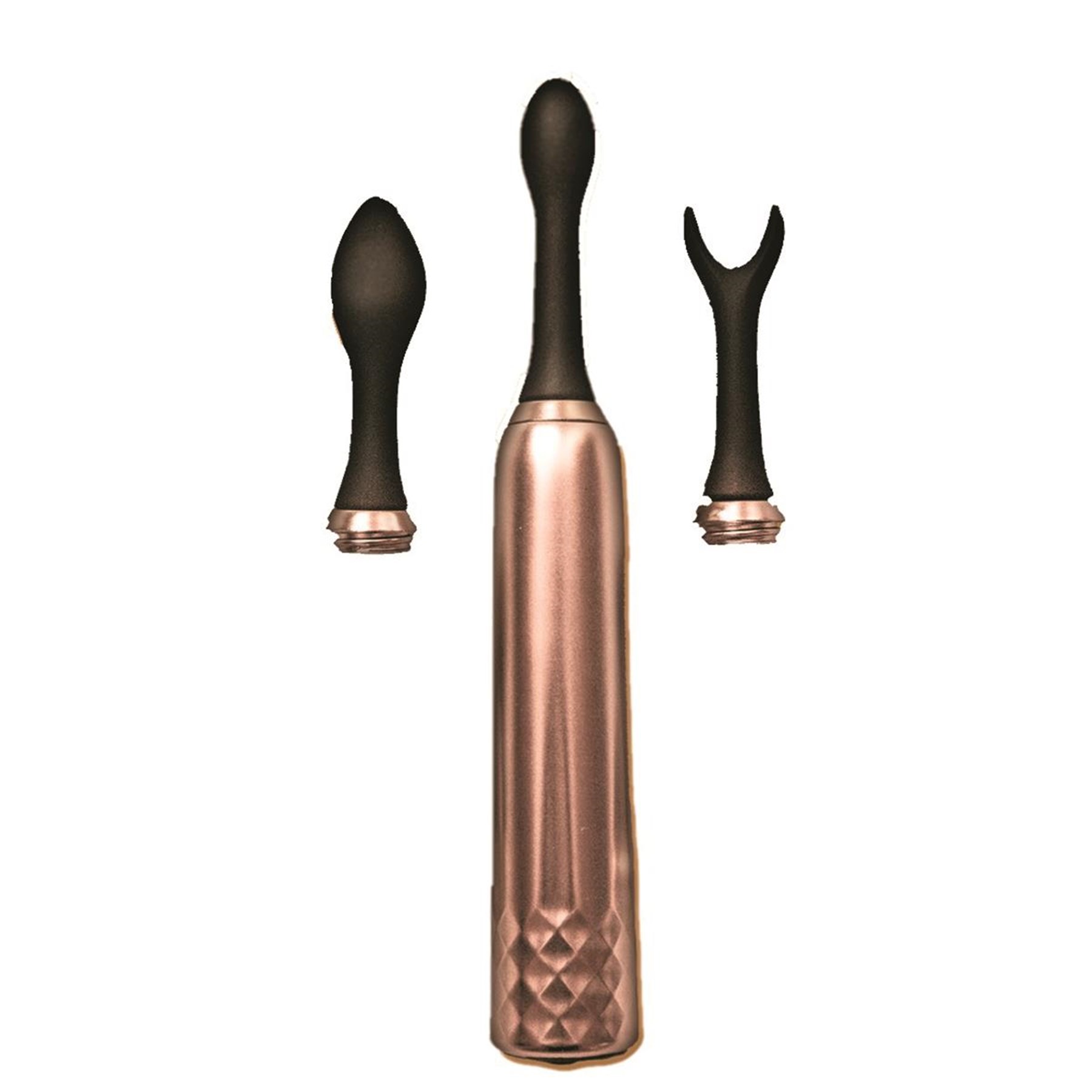 Intense Triple Tip Clitoral Massager Upright Product Shot #1