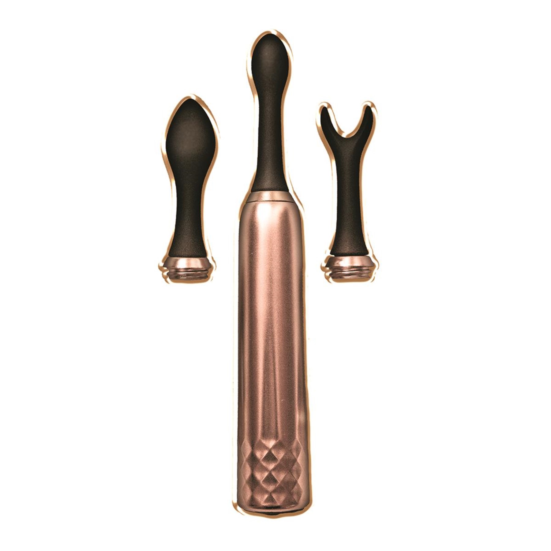 Intense Triple Tip Clitoral Massager Upright Product Shot #2
