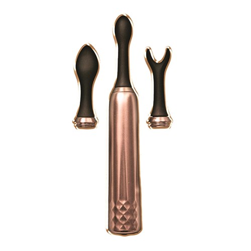 Intense Triple Tip Clitoral Massager Upright Product Shot #2