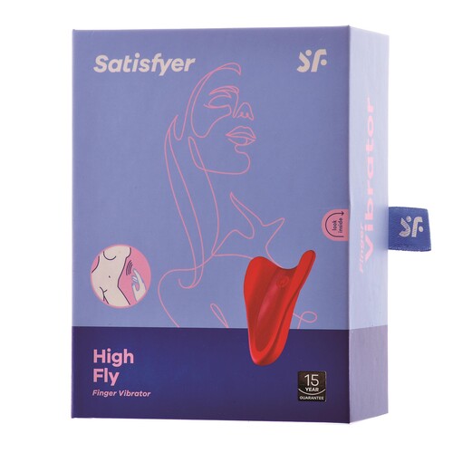 Satisfyer High Fly Finger Vibrator Packaging Shot