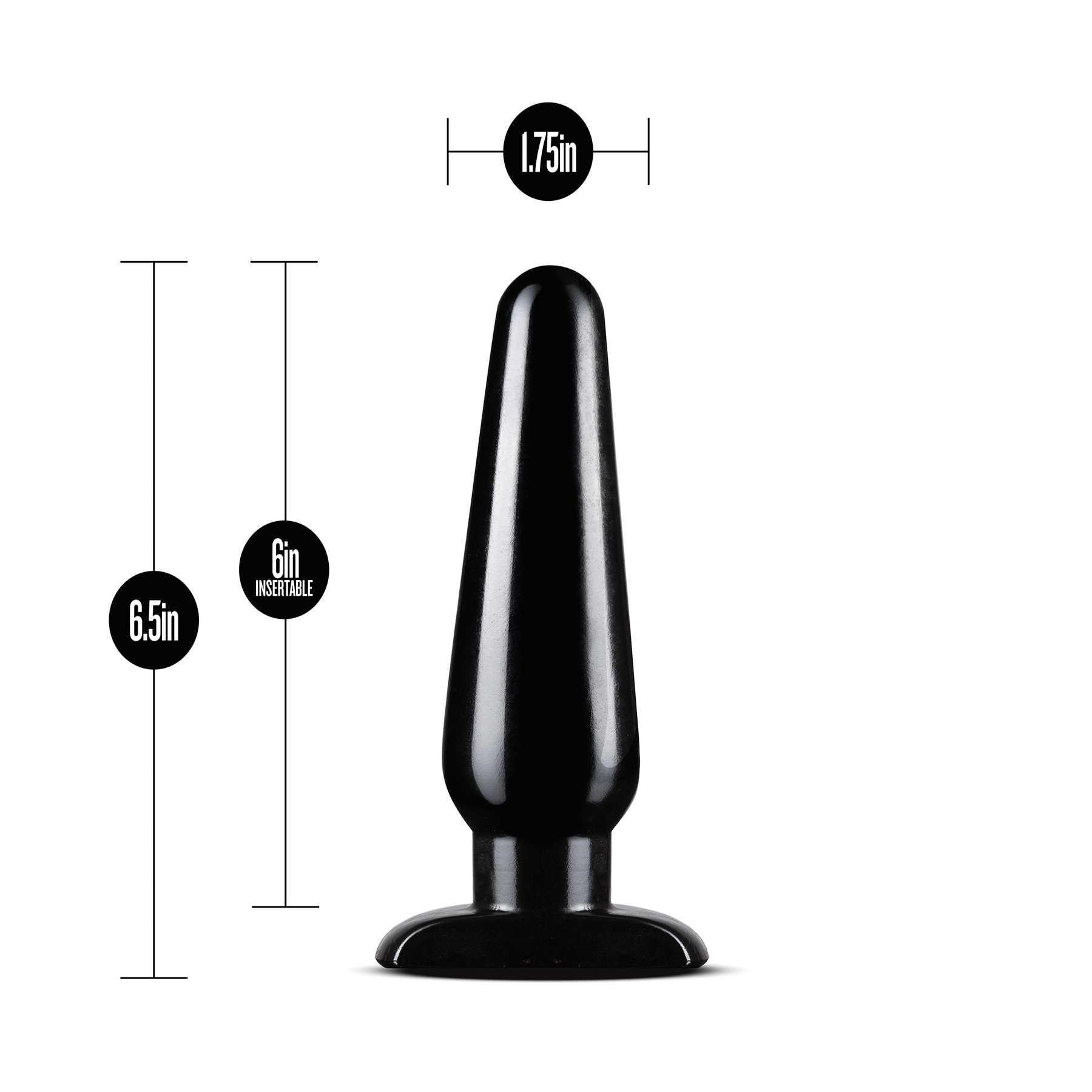 anal adventures basic plug kit with measurements