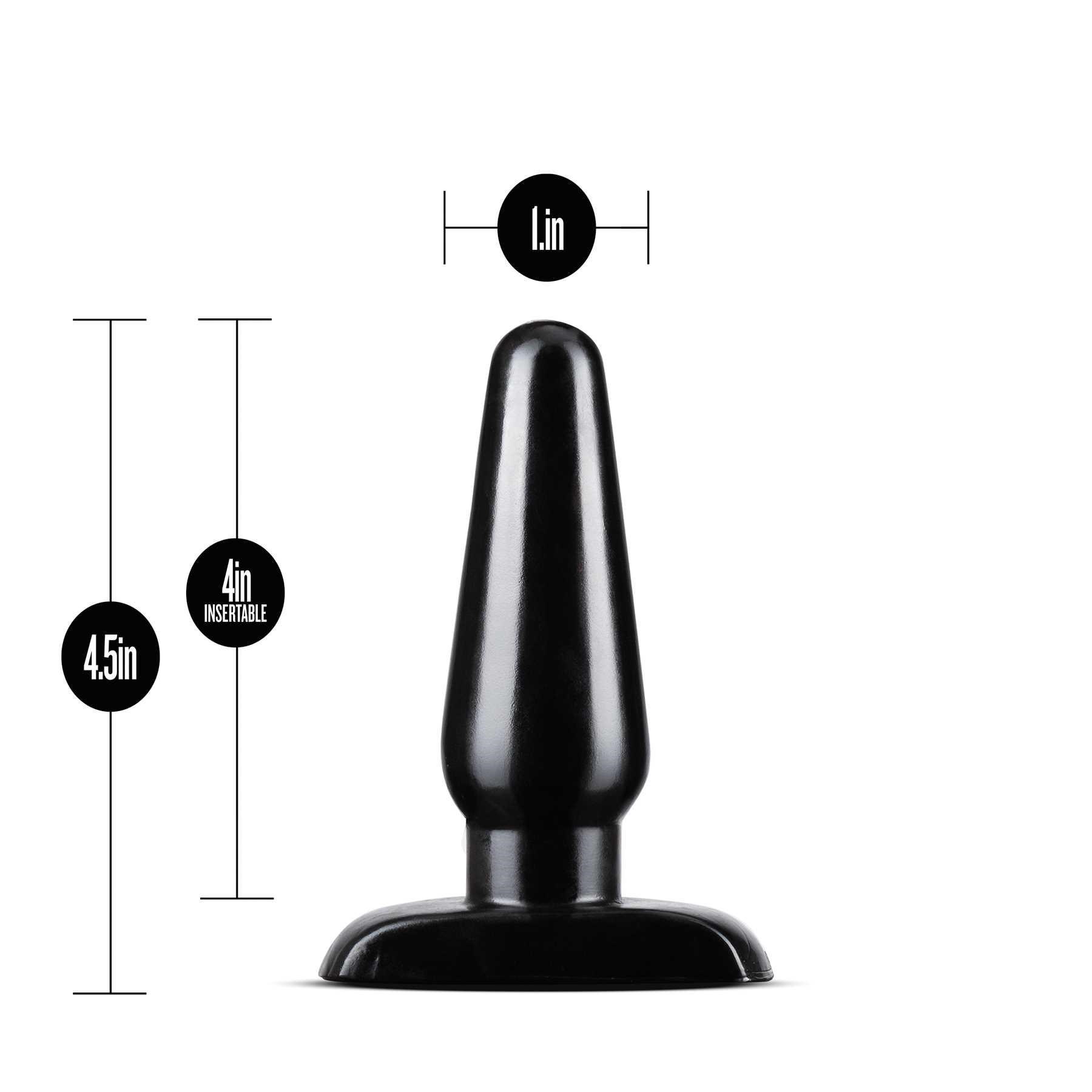 anal adventures basic plug kit with measurements