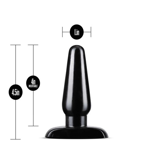 anal adventures basic plug kit with measurements