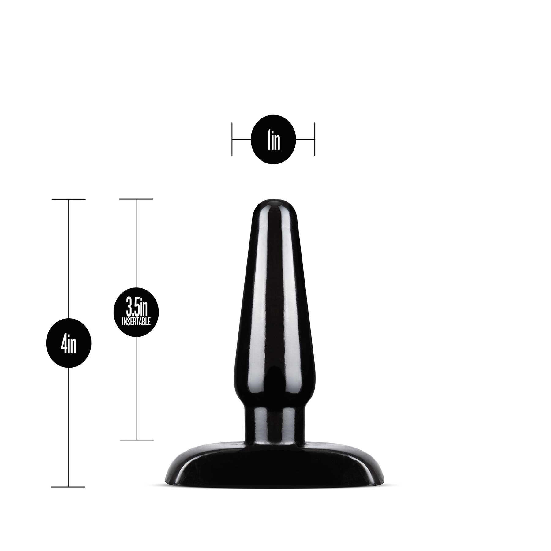 anal adventures basic plug kit with measurements