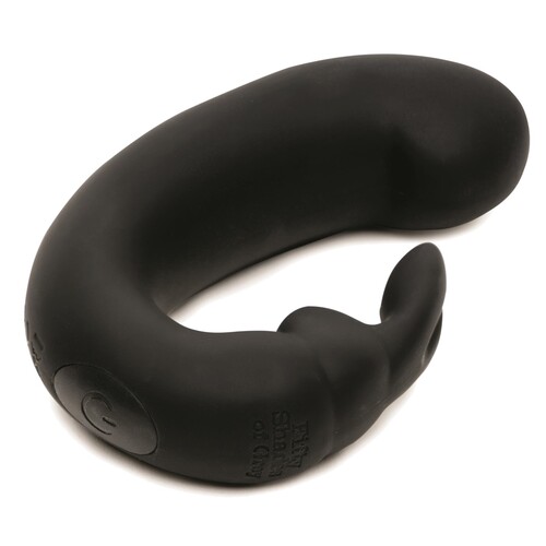 Fifty Shades of Grey Sensation G-Spot Mini Rabbit Vibrator Laying Down