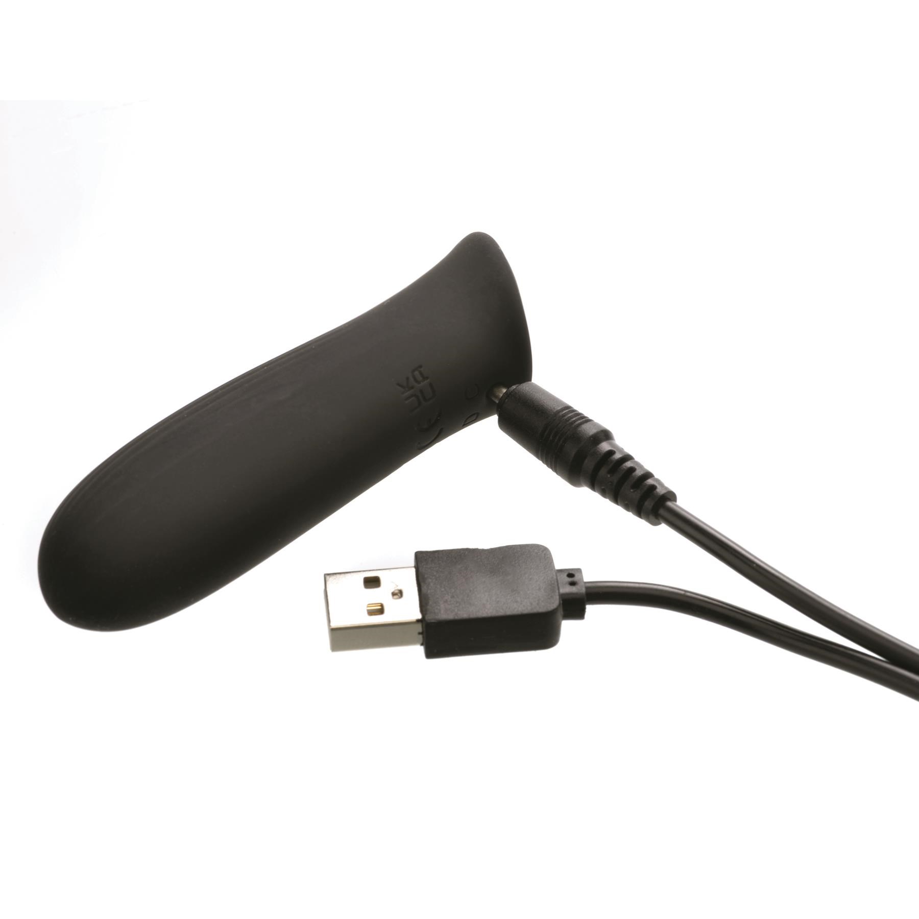 Fifty Shades of Grey Sensation Bullet Vibrator Showing Where Charger is Placed