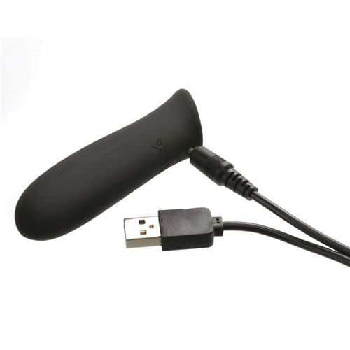 Fifty Shades of Grey Sensation Bullet Vibrator Showing Where Charger is Placed