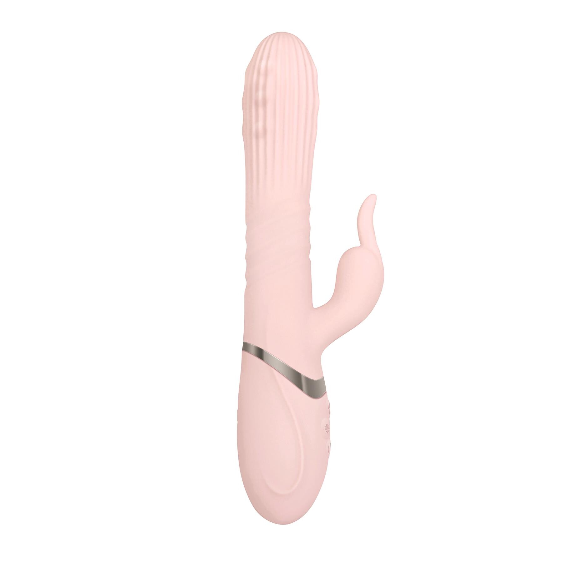 Eve's Thrusting Rabbit With Orgasmic Beads - Product Shot #1