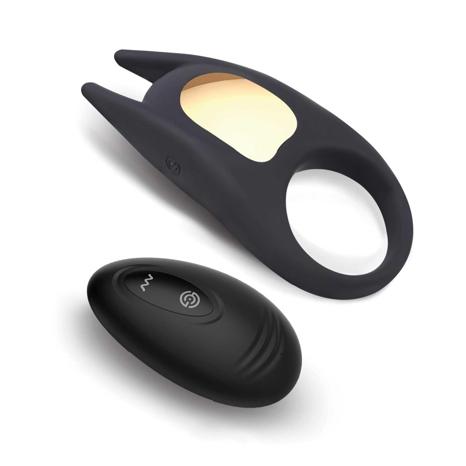 Lucas II Vibrating Couples Ring with remote control tabletop