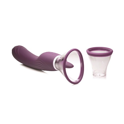 Shegasm Lickgasm Vibrating Pussy Pump with Product and Cups #2