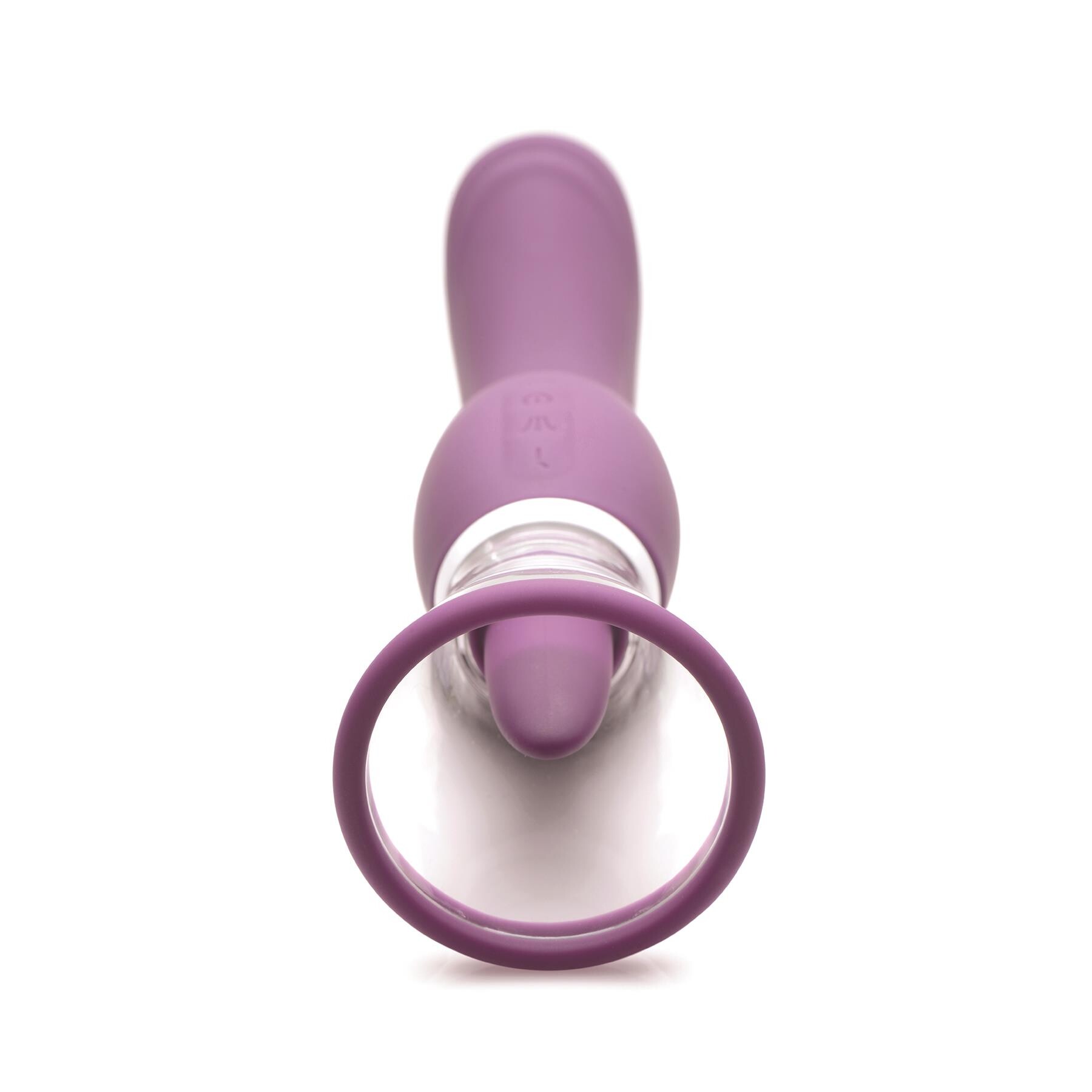 Shegasm Lickgasm Vibrating Pussy Pump  Product Shot with Small Cup