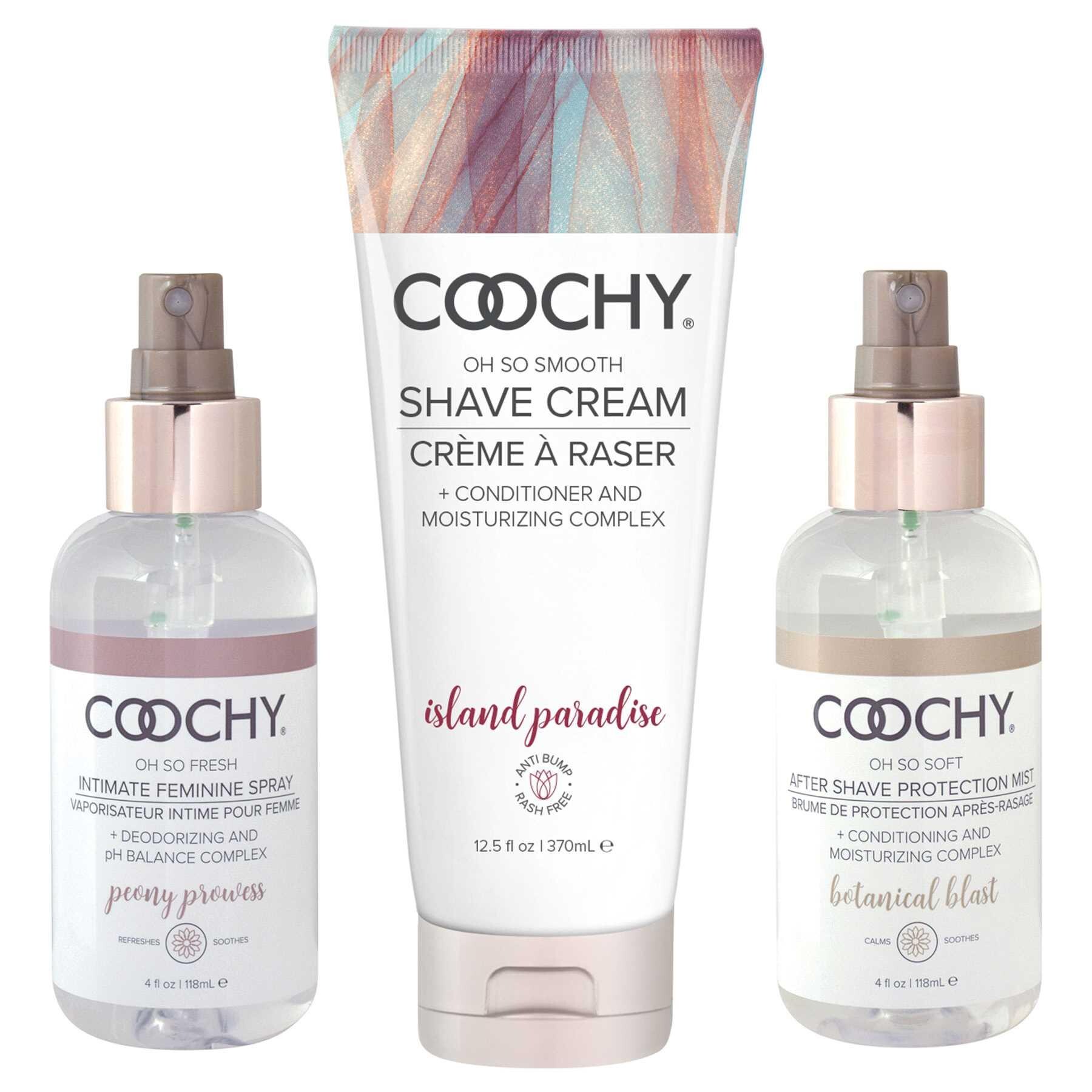 E328 *** Coochy Shave Collections Isla Parad