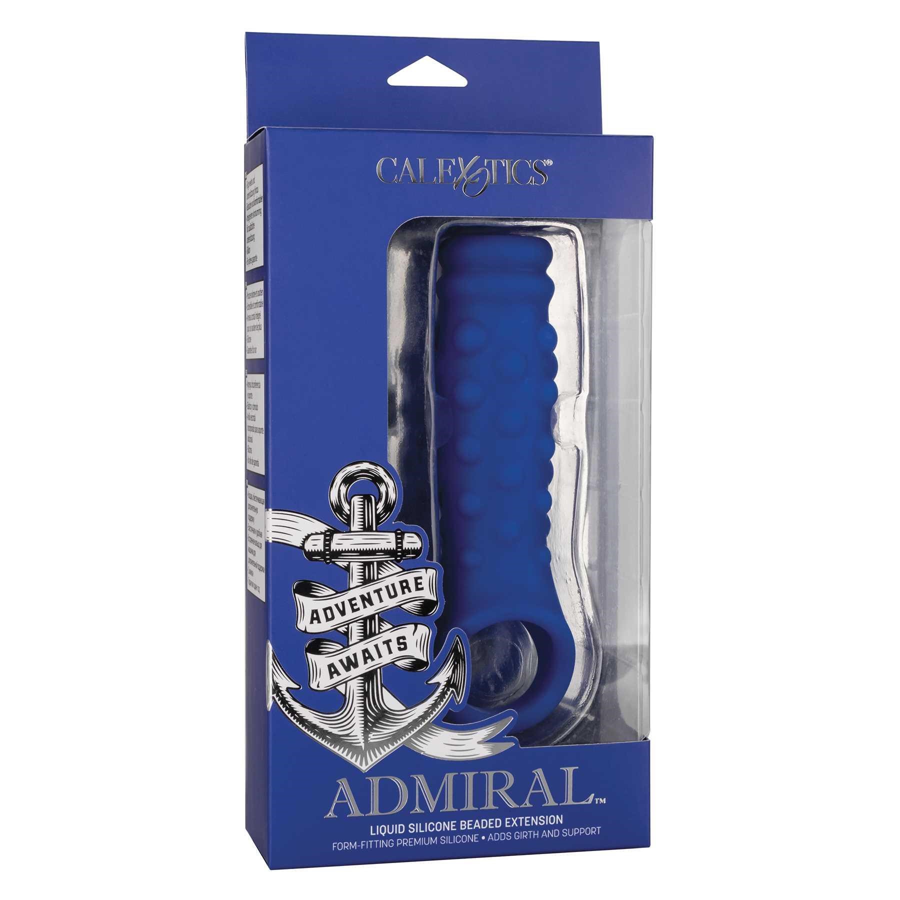 Admiral Silicone Beaded Extension front box packaging