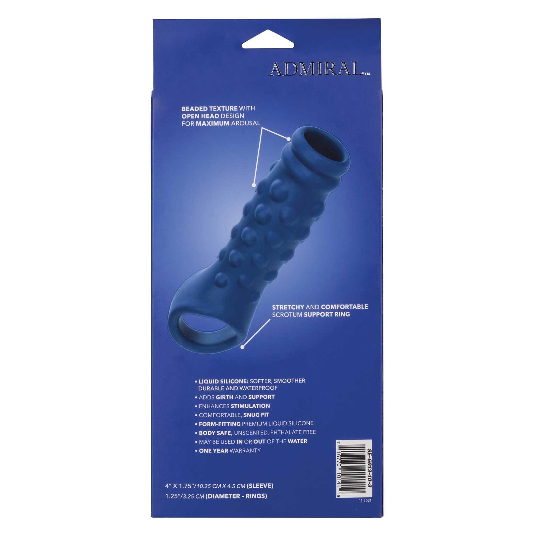 Admiral Silicone Beaded Extension