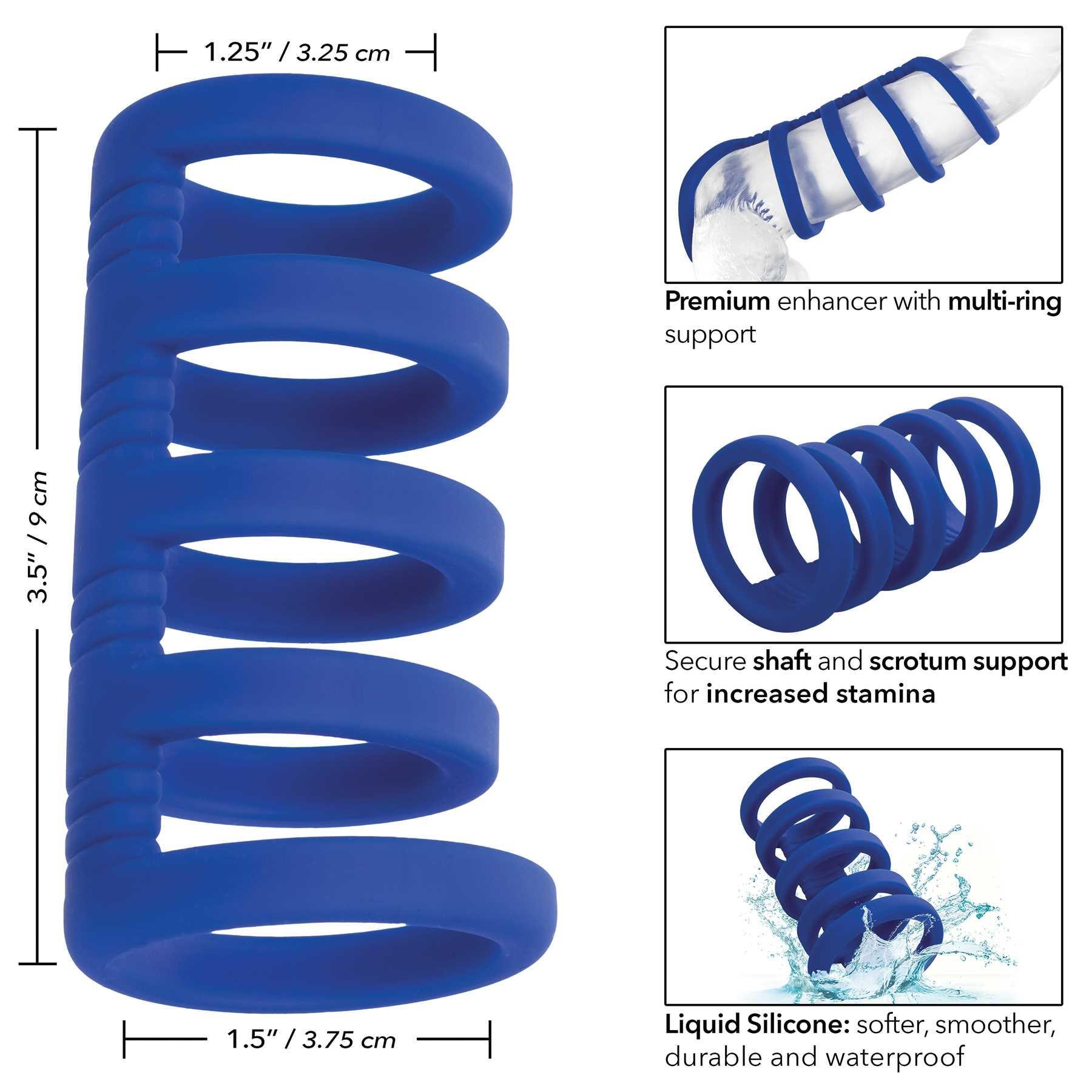 Admiral Xtreme Cock Cage with feature insets