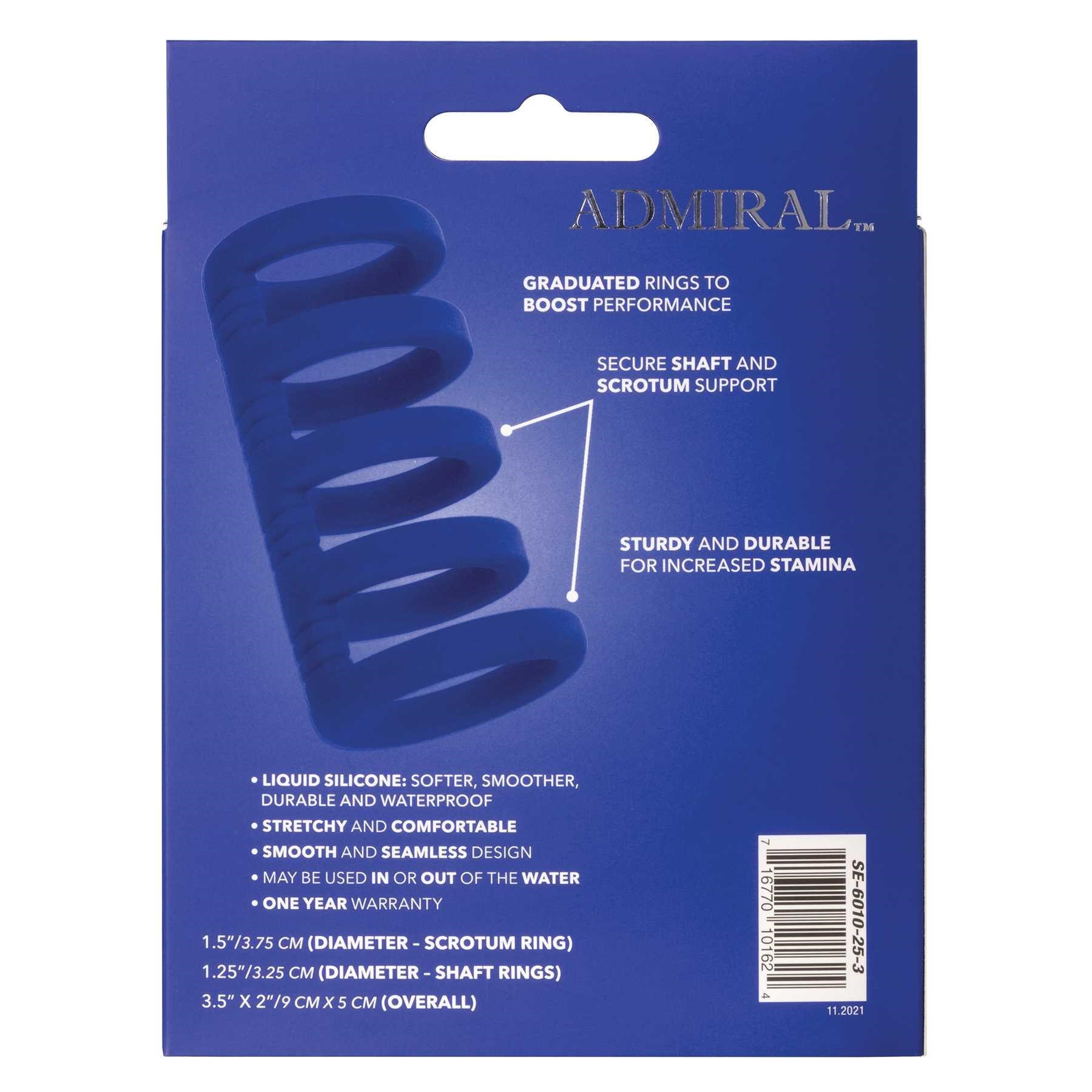 Admiral Xtreme Cock Cage rear box packaging