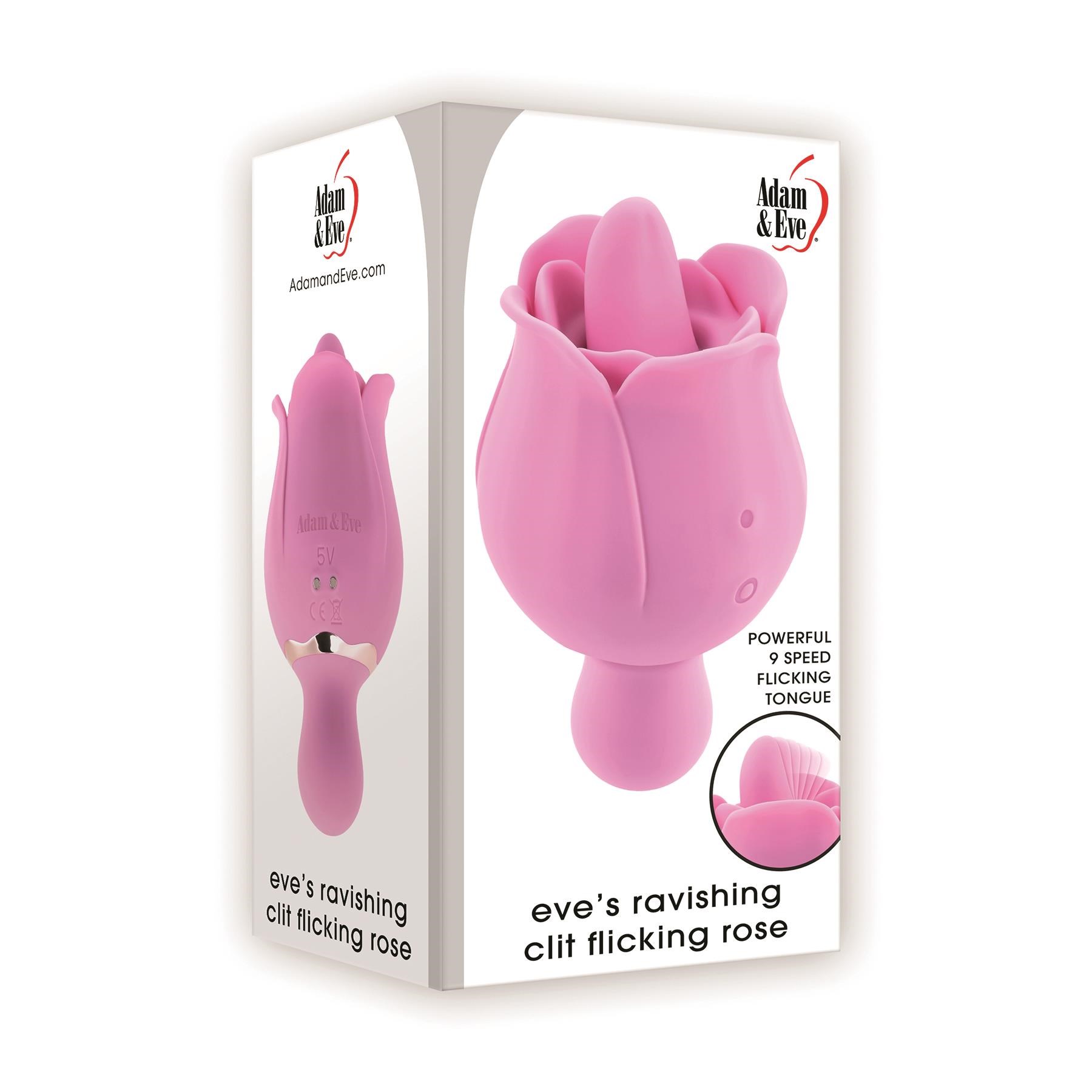 Eve's Ravishing Clit Flicking Rose - Packaging Shot