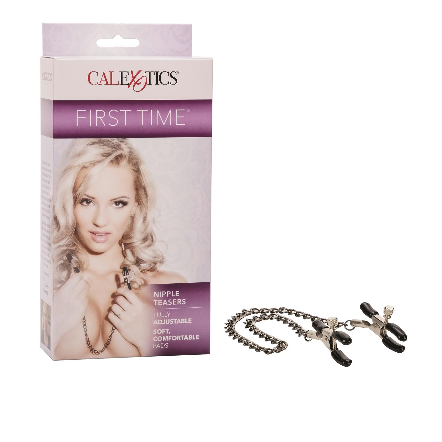First Time Fetish Nipple Teasers - Product and Packaging