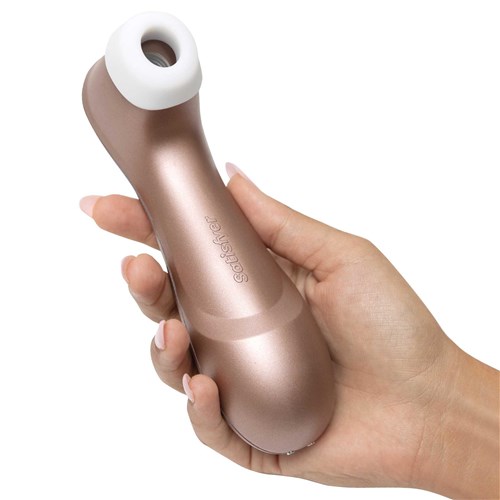 Satisfyer Pro 2 - Next Generation gold hand held