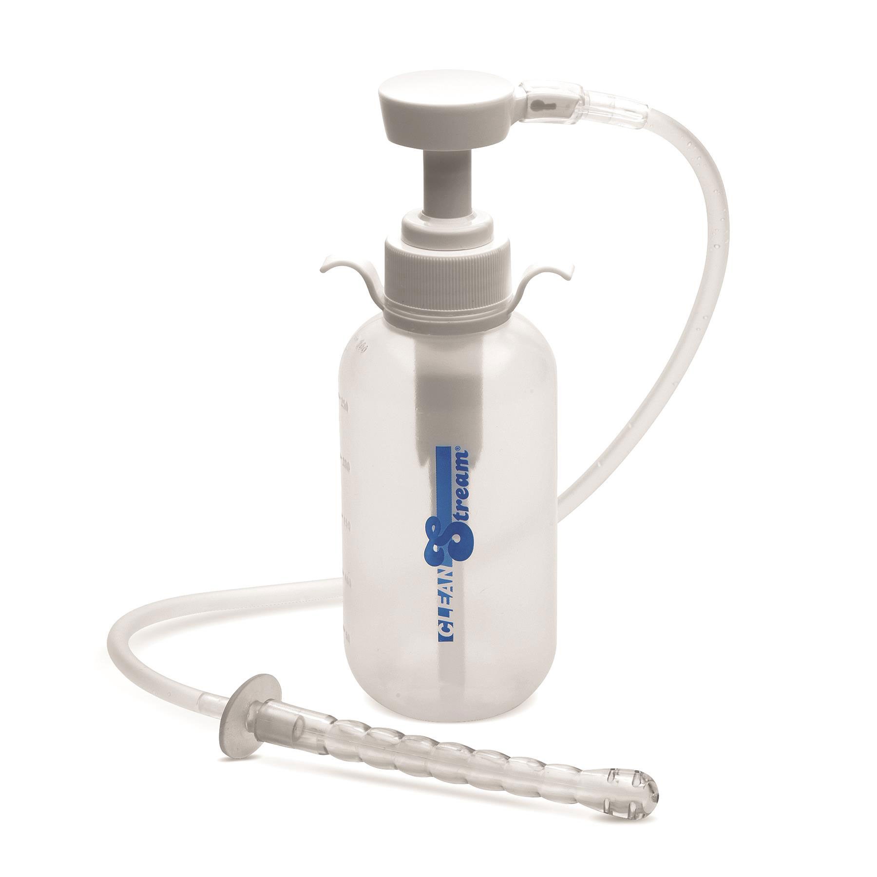 Pump Action enema handle with nozzle