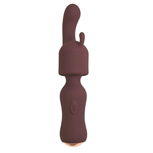 Lover's Kits Temptation Vibrator Kit - Wand Massager With Dual Stimulating Attachment